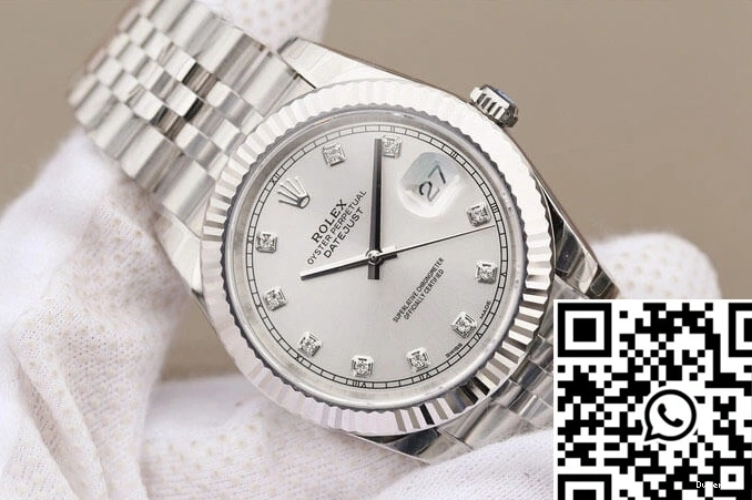 EW Dial Factory White M126331 Rolex Diamond-set Datejust 0127